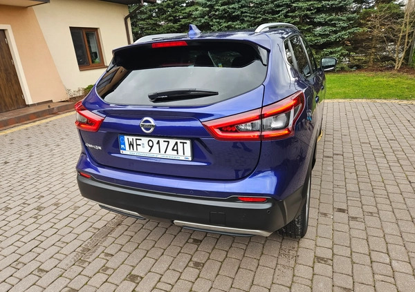 Nissan Qashqai cena 74500 przebieg: 131500, rok produkcji 2019 z Węgorzyno małe 466